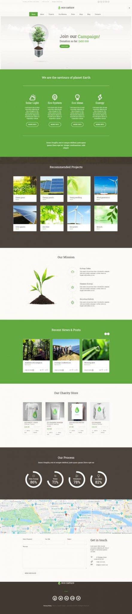 GD0189 – Mẫu Website Sự Kiện Eco Nature