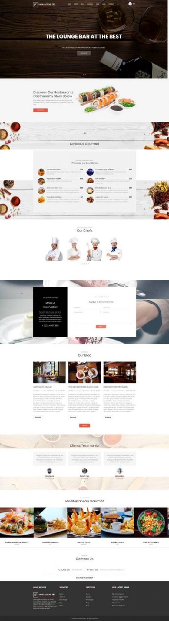 GD0292 – Mẫu Website Bán Sushi Restaurant Cafe