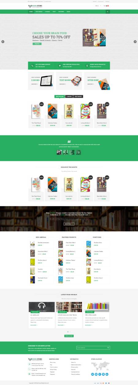 GD0178 – Mẫu Website Bán Sách Book Store